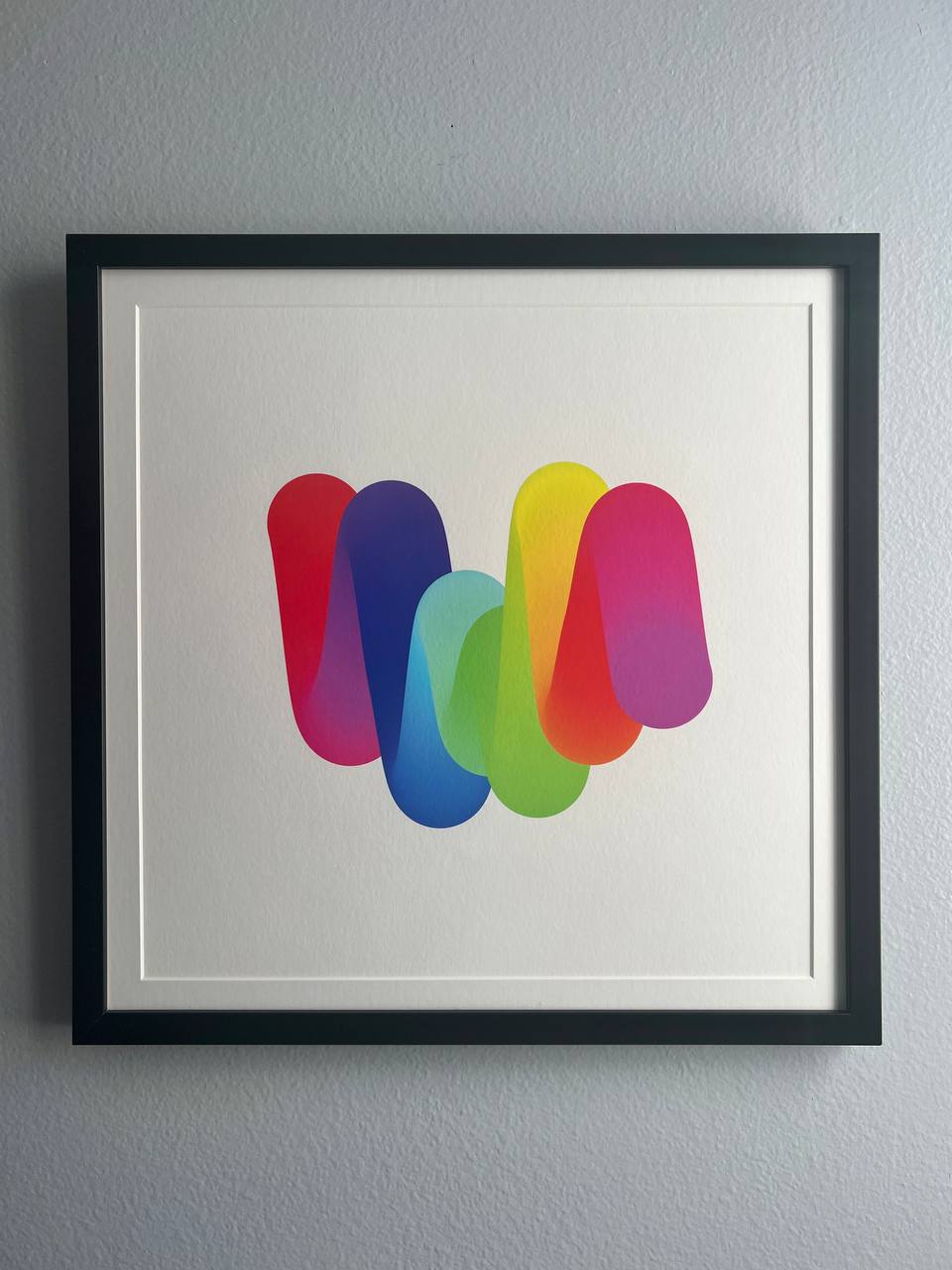 Chromie Squiggle high quality print in frame